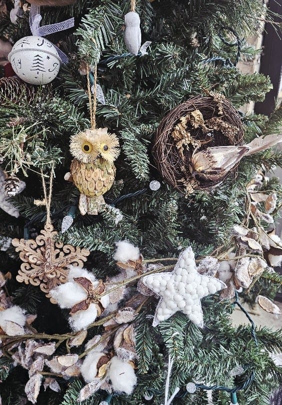 Winter Decor, natural Christmas decorations