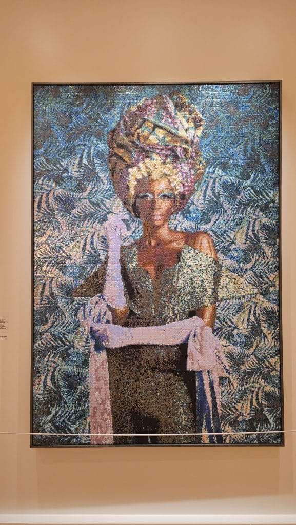 Sequined Painting  