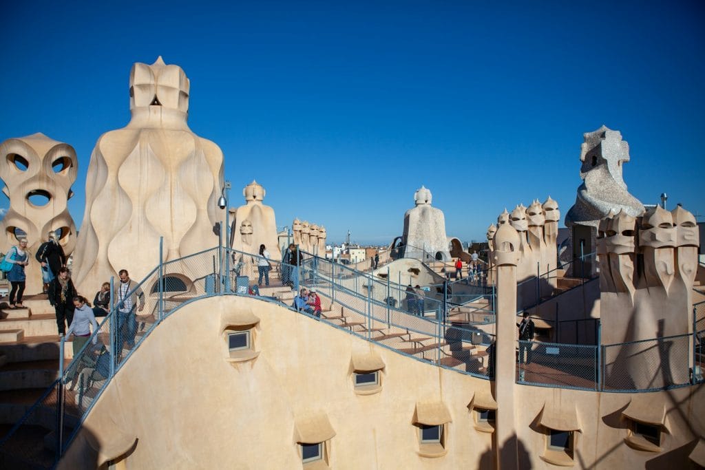 Exterior of Casa Milà