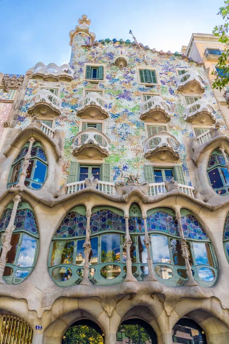 Gaudi architecture Casa Batlló